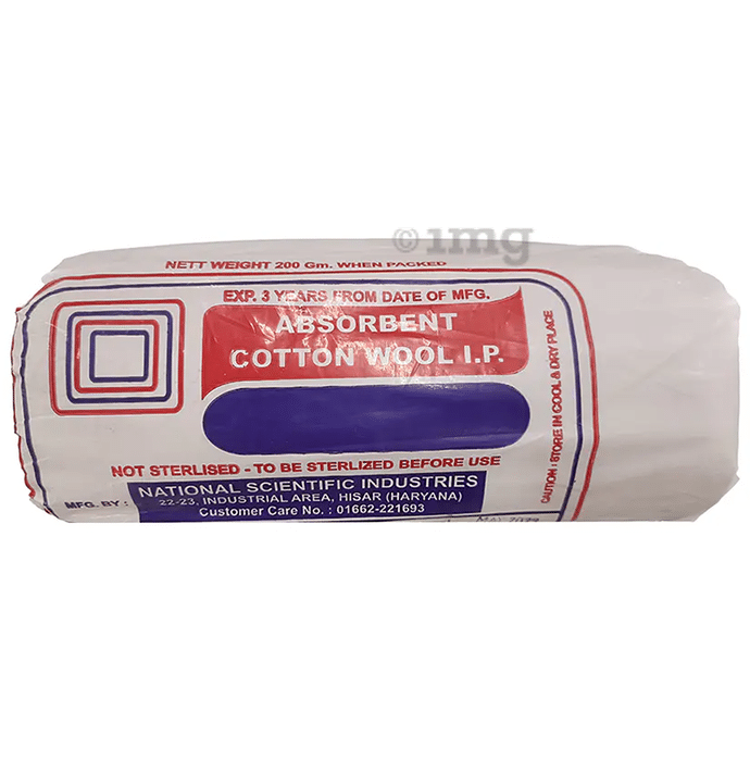 National Scientific Industries Absorbent Cotton Wool