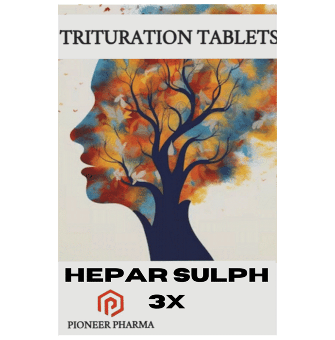 Pioneer Pharma Hepar Sulph Trituration Tablet 3X