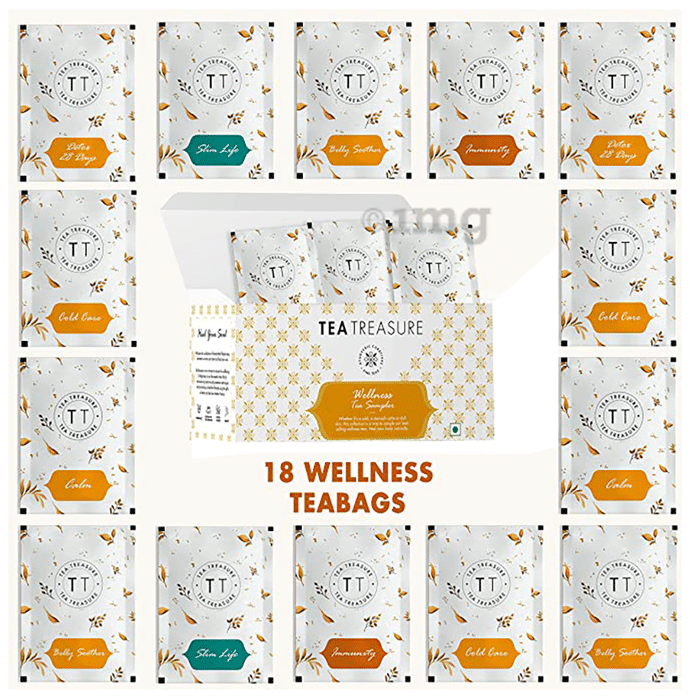 Tea Treasure Wellness Tea Bags (2gm Each)
