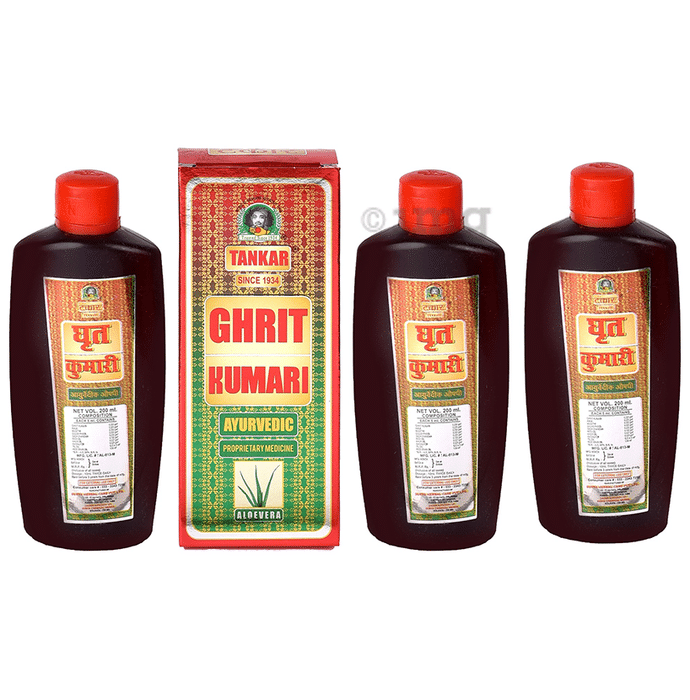 Tankar Ghrit Kumari Alovera Oil (200ml Each)