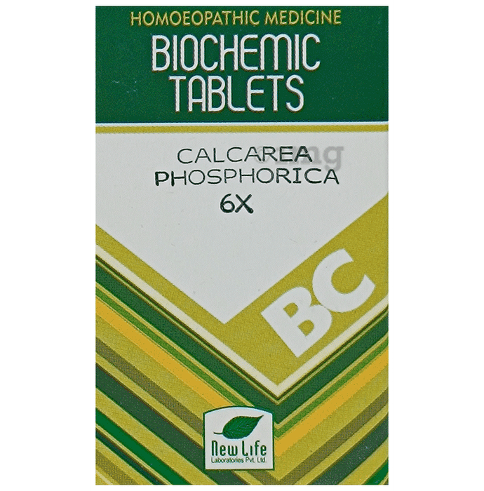 New Life Calcarea Phosphorica Biochemic Tablet 6X