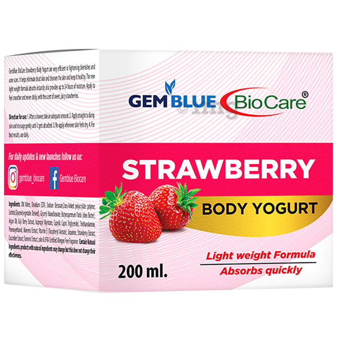 Gemblue Biocare Strawberry Body Yogurt