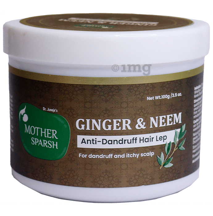 Mother Sparsh Ginger & Neem Anti-Dandruff Hair Lep