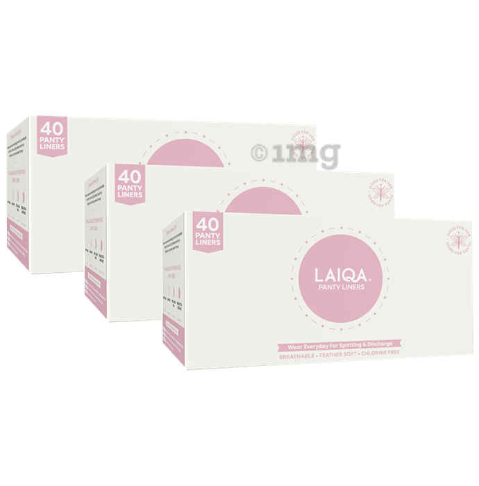 Laiqa Panty Liner (40 Each)