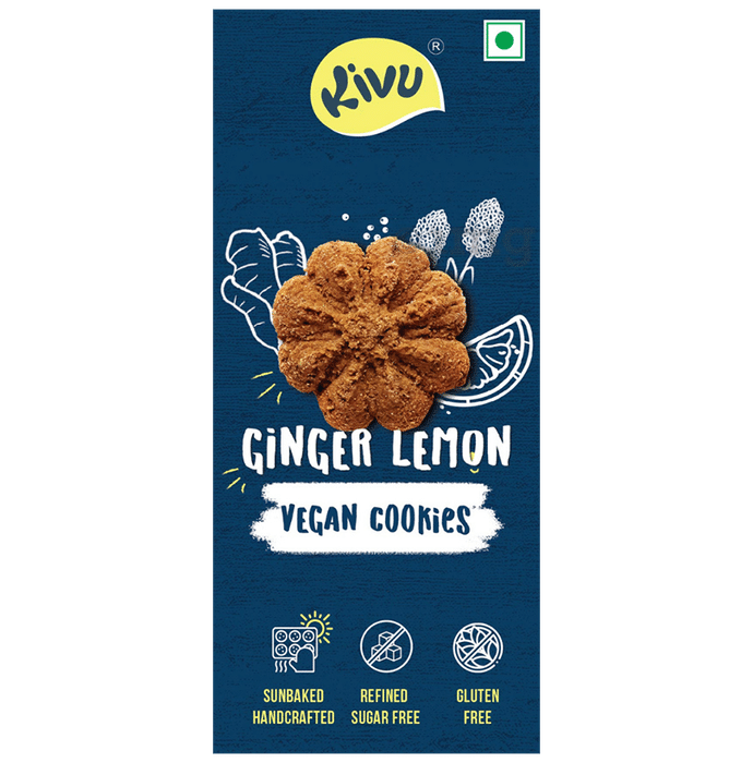 Kivu Ginger Lemon Vegan Cookie