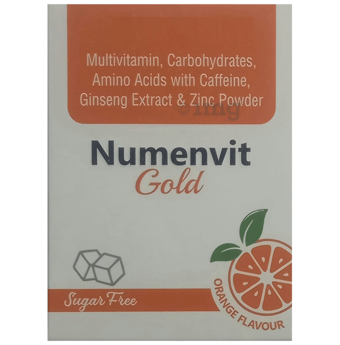 Numenvit Gold Sachet Orange Sugar Free
