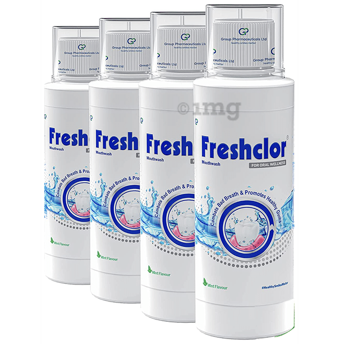 Freshclor Mouth Wash (200ml Each) Mint