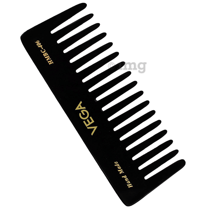 Vega HMBC-406 Large Shampoo Hair Comb,Handmade for Men & Women