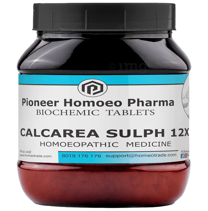 Pioneer Pharma Calcarea Sulph 12X Trituration Tablet