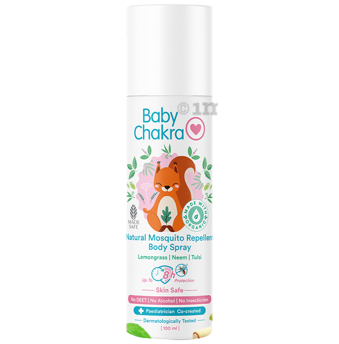 Baby Chakra Natural Mosquito Repellent Body Spray