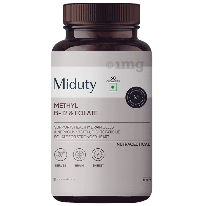 Miduty Methyl B-12 & Folate Capsule