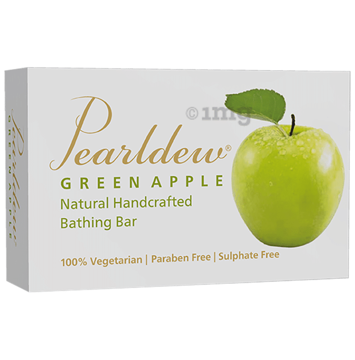 Pearldew Green Apple Natural Handcrafted Bathing Bar