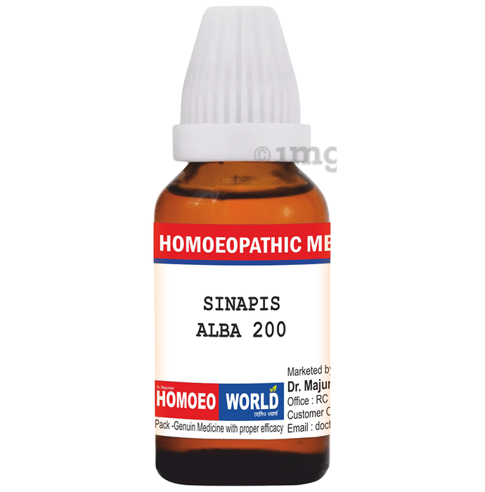 Dr. Majumder Homeo World Sinapis Alba Dilution (30ml Each) 200