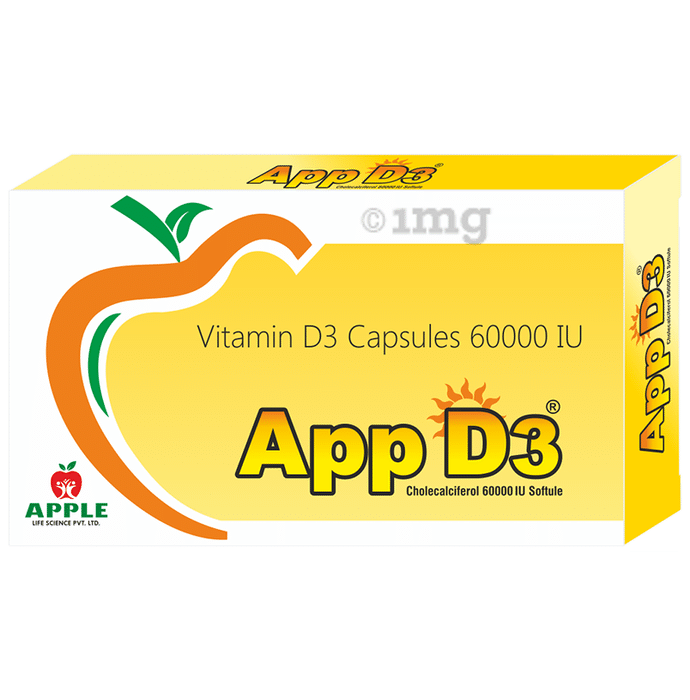 App D3 Soft Gelatin Capsule