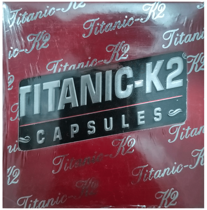 Titanic K2 Power Booster Capsule for Men (6 Each)
