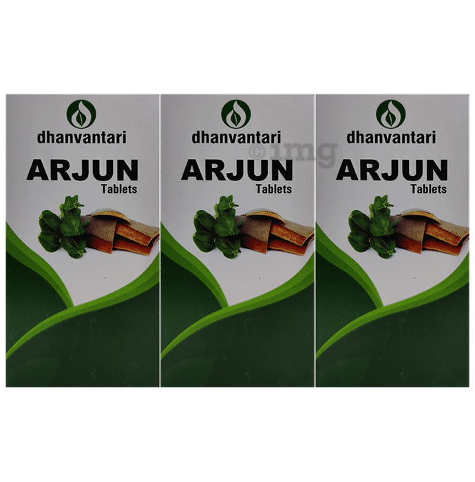 Dhanvantari Arjun Tablets (120 Each)