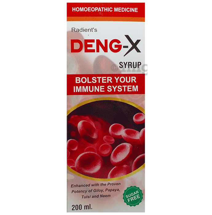 Radient Deng-X Syrup Sugar Free