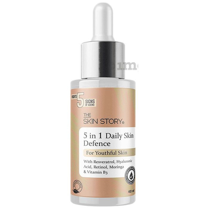 The Skin Story 5 In 1 Daily Skin Defence Face Serum for Youthful Skin