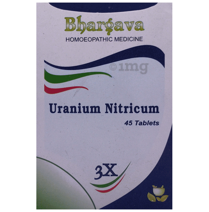 Bhargava Uranium Nitricum 3X Tablet