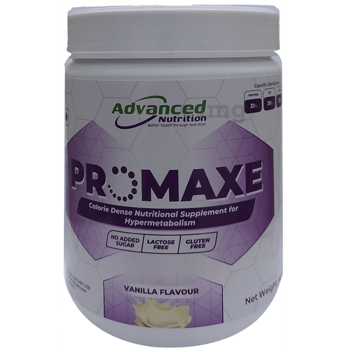 Promaxe Calorie Dense Nutritional Supplement for Hypermetabolism | Flavour Vanilla Powder