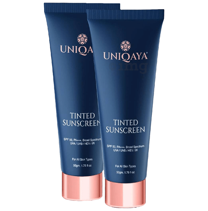 Uniqaya Tinted Sunscreen (50gm Each)
