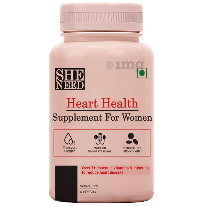 SheNeed Heart Health Supplement for Women Capsule