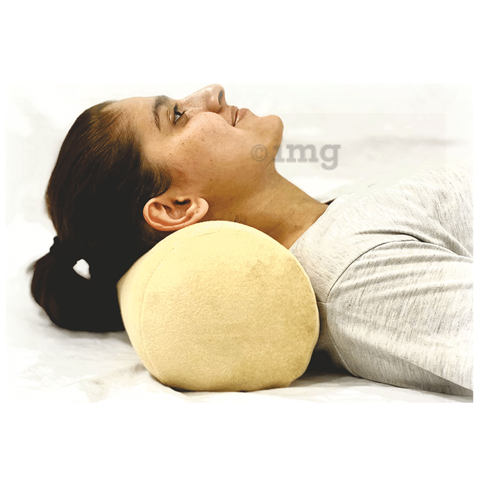 IGR Cervical Pillow Soft Round Beige Universal