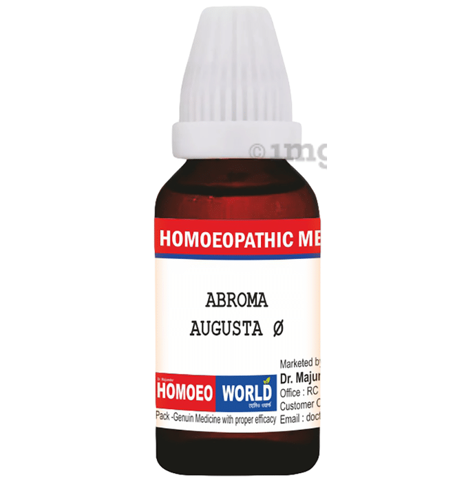 Dr. Majumder Homeo World Abroma Augusta Q Mother Tincture (30 ml Each)