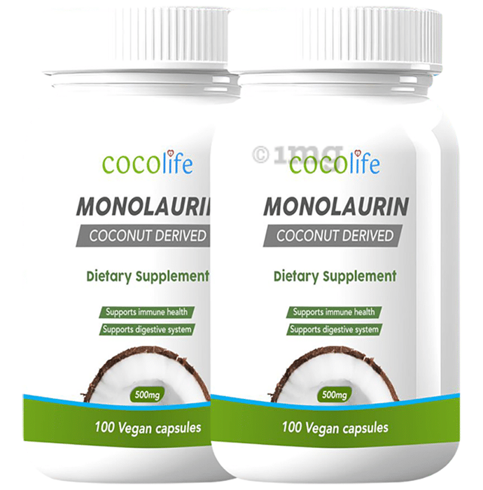 Cocolife Monolaurin Veg Capsule (100 Each)