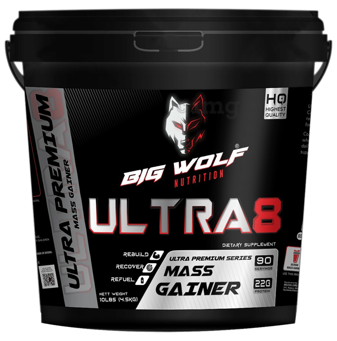 Big Wolf Nutrition Ultra8 Mass Gainer Powder