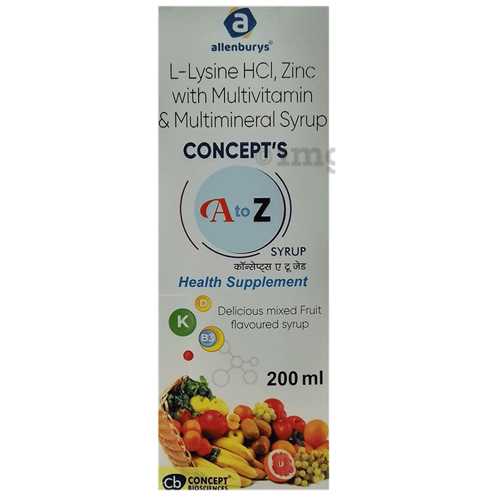 A to Z Syrup Delicious Mixed Fruit