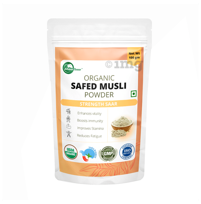 Ahaar Saar Organic Safed Musli Powder