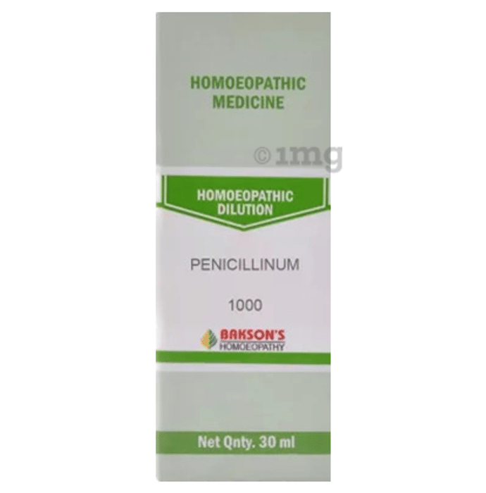 Bakson's Homoeopathy Penicillinum Dilution 1000 CH