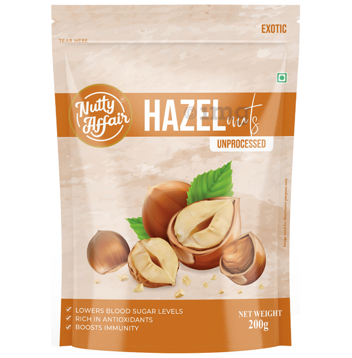 Nutty Affair Hazelnuts Unprocessed