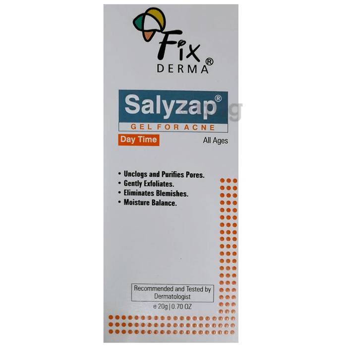 Fixderma Salyzap Daytime Gel for Acne Relief