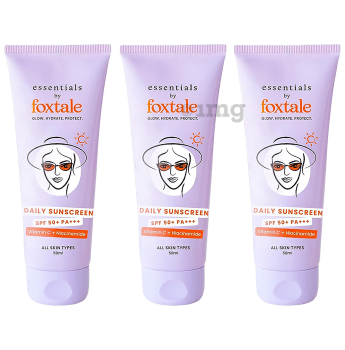 Foxtale Daily Sunscreen SPF 50+