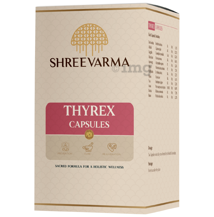 Shree Varma Thyrex Capsule (60 Each)