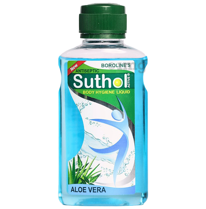 Boroline's Suthol Antiseptic Skin Hygiene Aloevera & Neem Liquid