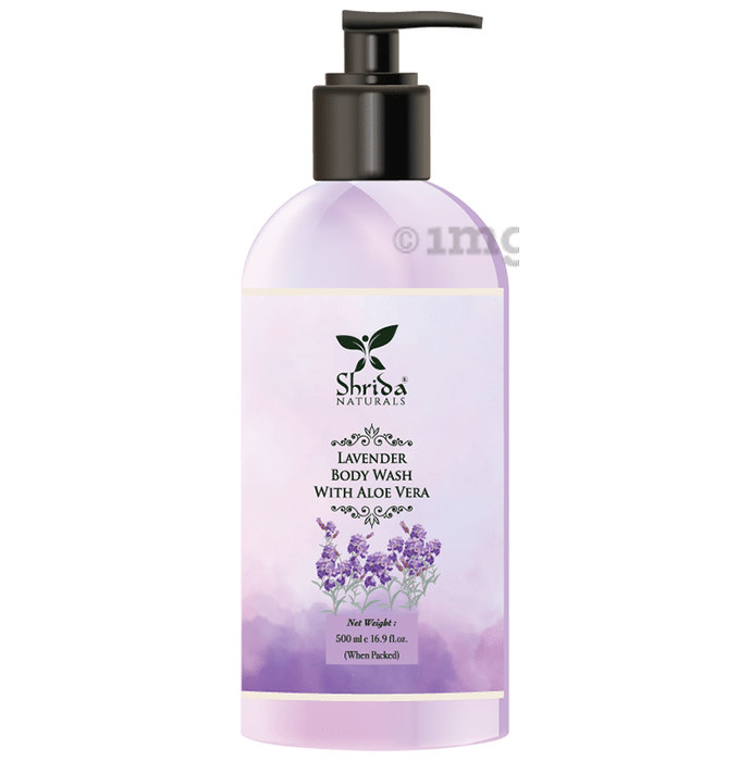 Shrida Lavender Body Wash with Aloevera