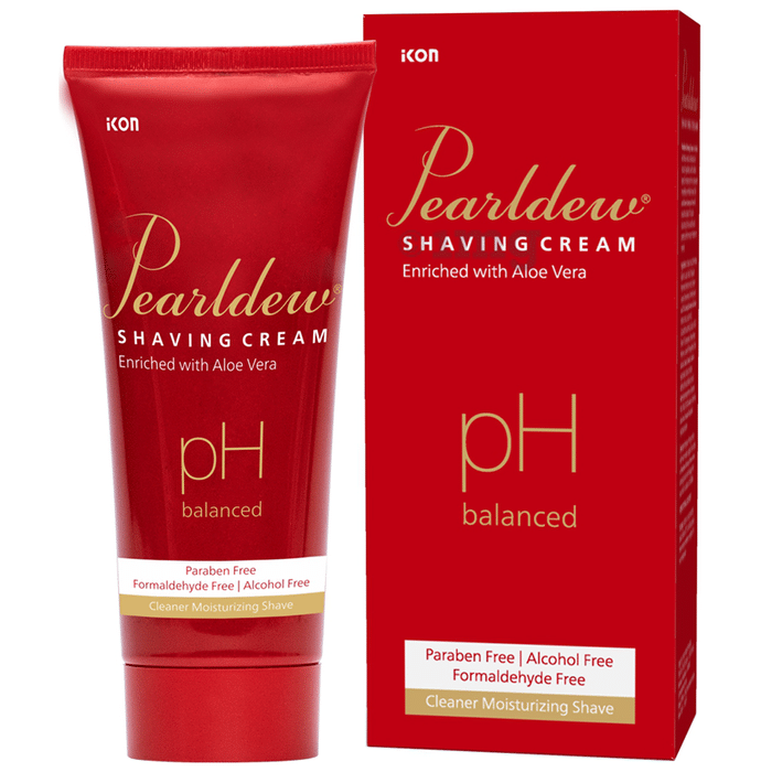 Pearldew PH Balanced Shaving Cream (100gm Each)