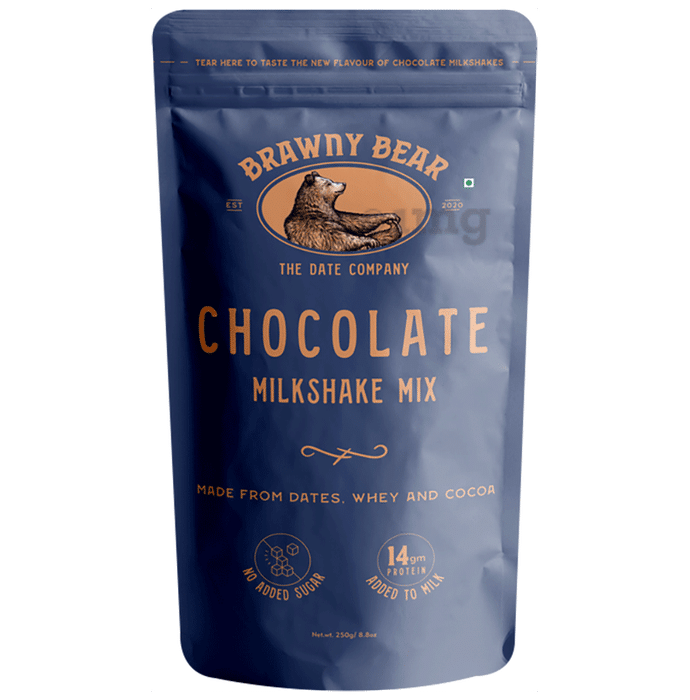 Brawny Bear Chocolate Milkshake Mix