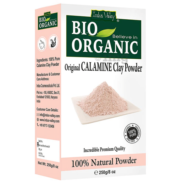 Indus Valley Bio Organic Original Calamine Clay Powder