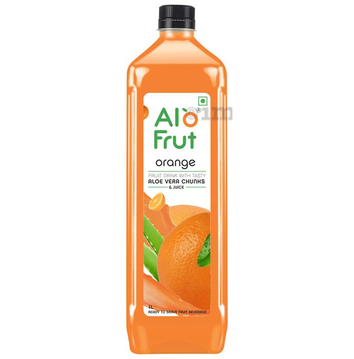 Alo Frut Orange Aloevera Chunks & Juice