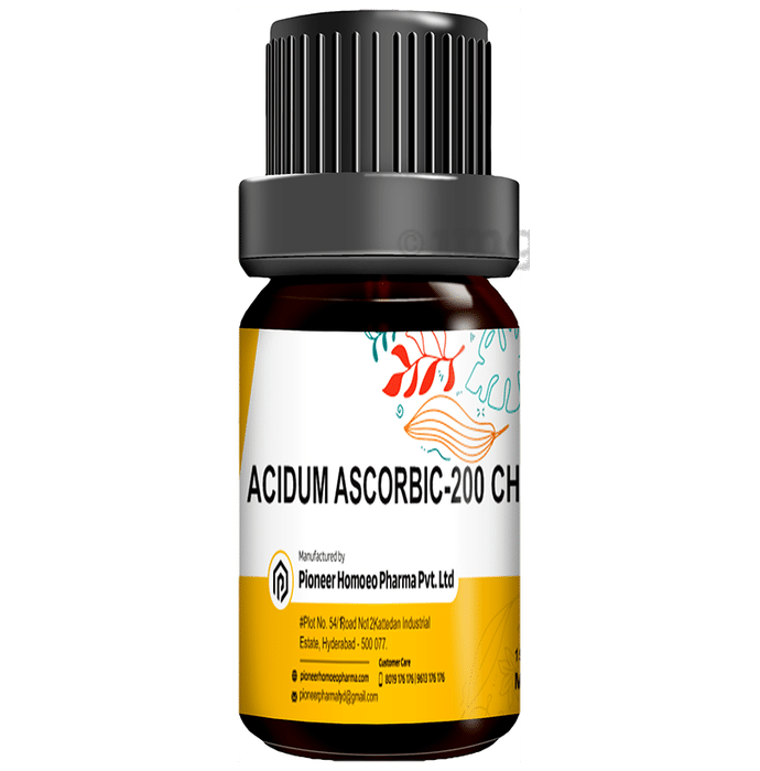 Pioneer Pharma Acidum Ascorbi Globules Pellet Multidose Pills 200 CH