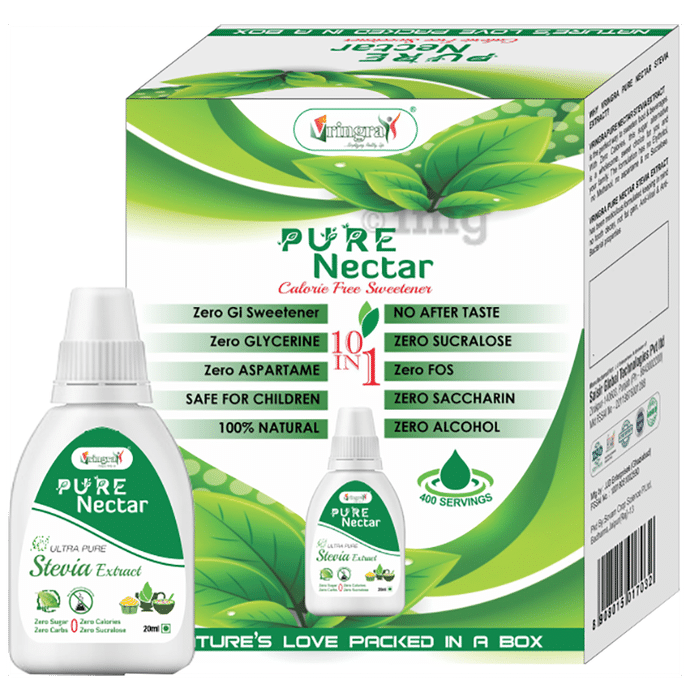 Vringra Pure Nectar Ultra Pure Stevia Extract Drop