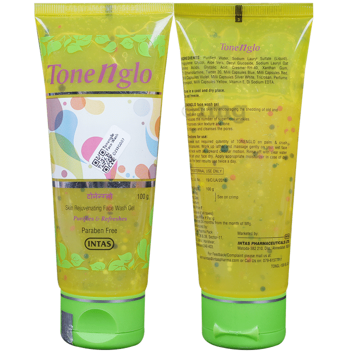 Tonenglo Skin Rejuvenating Face Wash Gel | Paraben Free