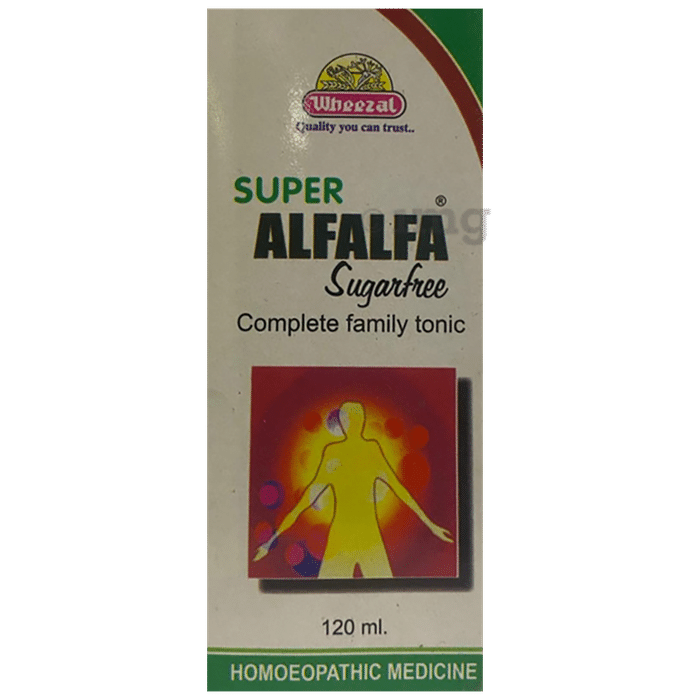 Wheezal Super Alfalfa Syrup Sugar Free