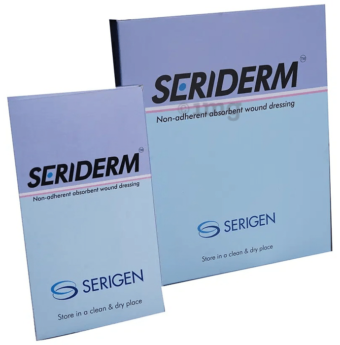 Seriderm Non-Adherent, Absorbent Wound Dressing 5cm x 5cm