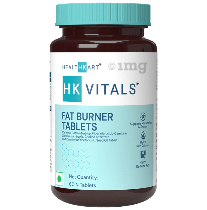 HK Vitals Fat Burner Tablet | Supports Metabolism & Energy