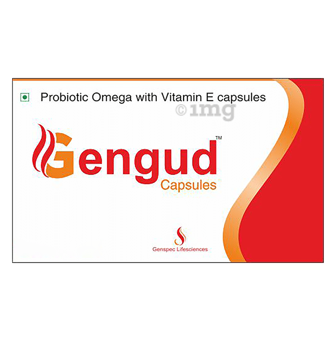 Gengud Capsule | Probiotic Omega with Vitamin E | Supports Gut Health
